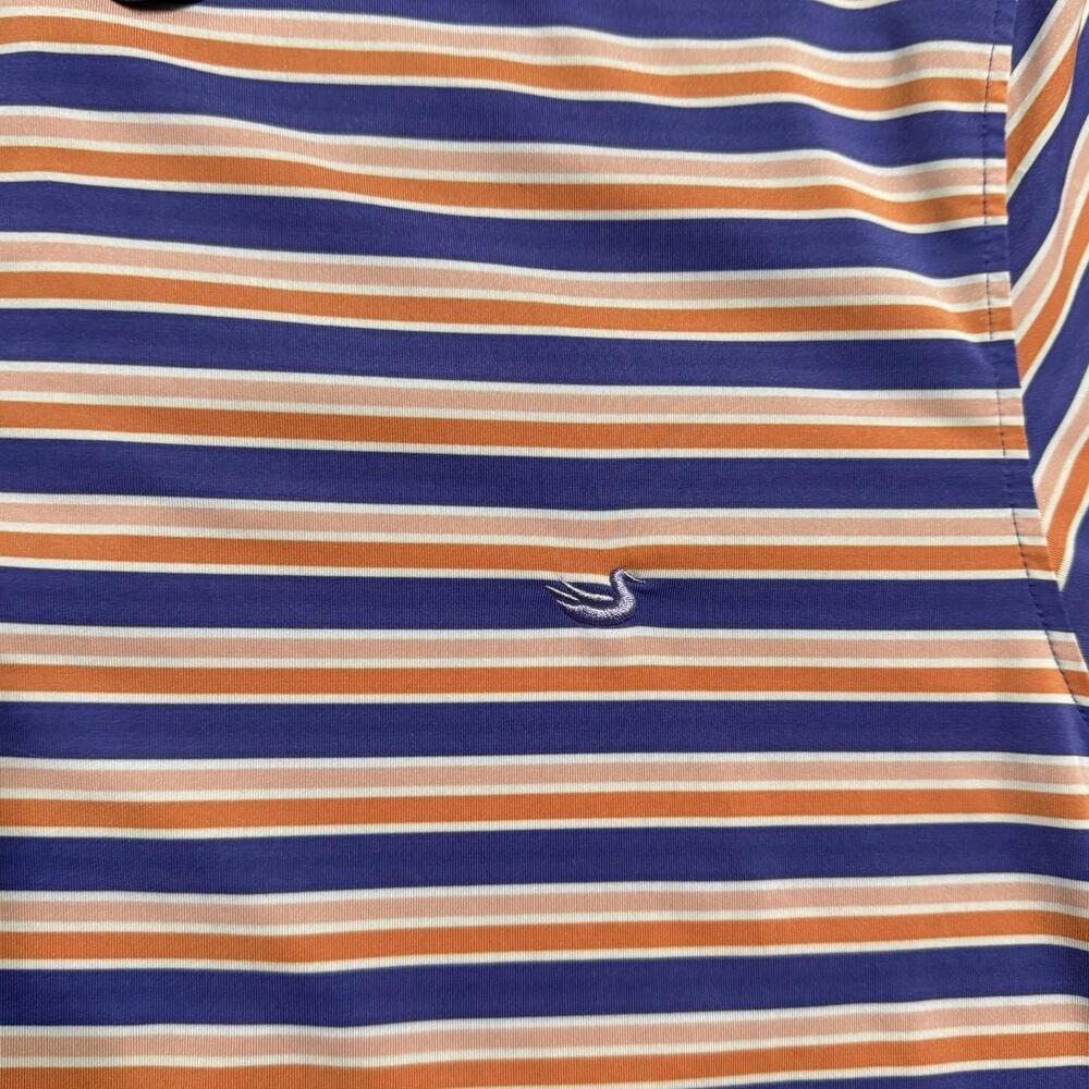 Southern Marsh Multicolor Striped Flex Polo Shirt Size Men’s XL - Picture 7 of 10